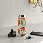 Cute smiley flowers  Water Bottle Gallery Image 4