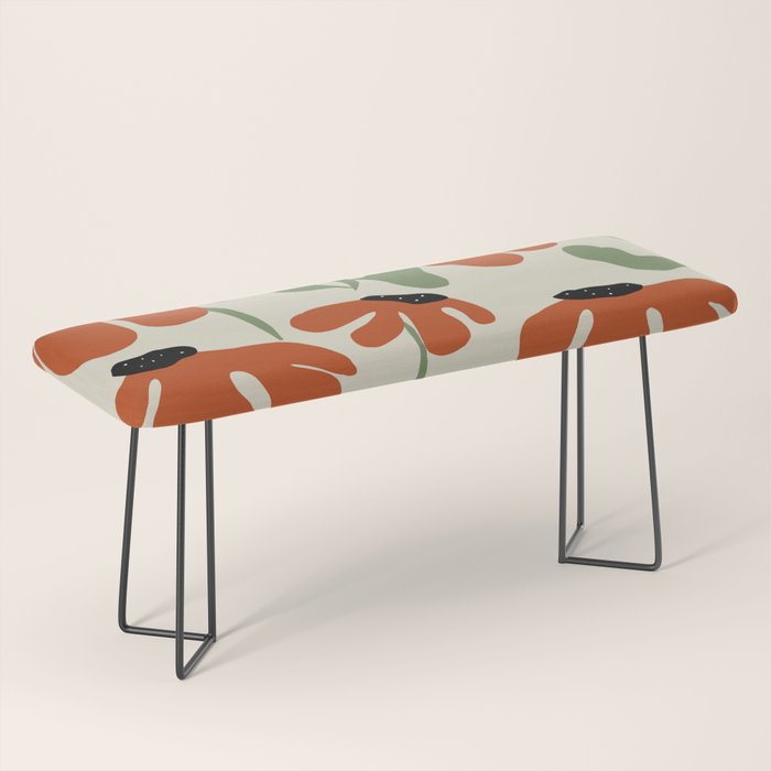 Cute smiley flowers  Bench Gallery Image 1
