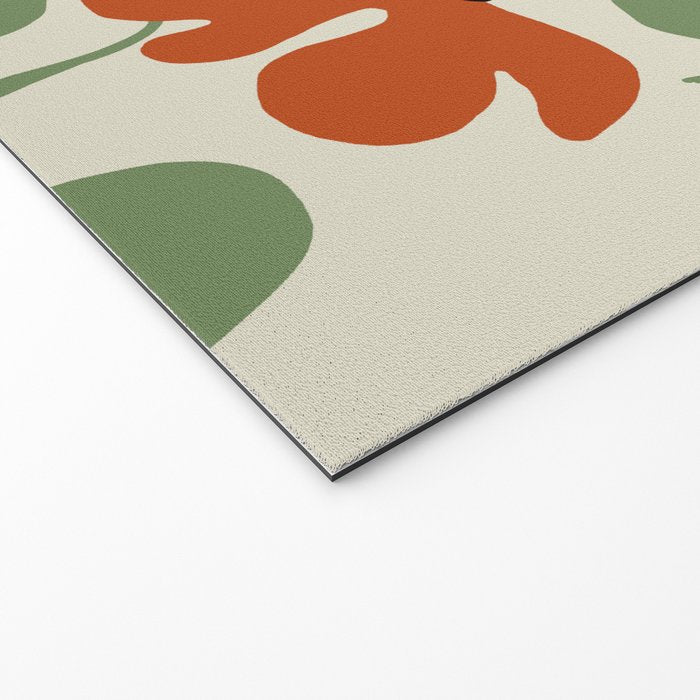 Cute smiley flowers  Welcome Mat Gallery Image 2
