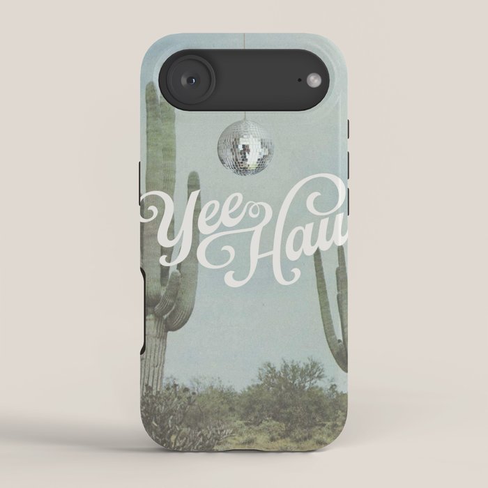 Yee Haw Disco Cactus iPhone Case Gallery Image 2