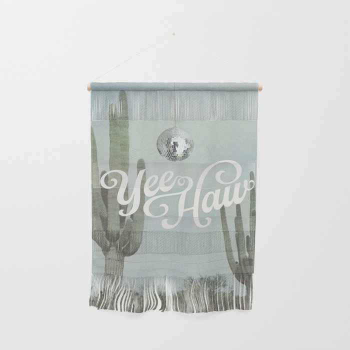 Yee Haw Disco Cactus Wall Hanging Gallery Image 1