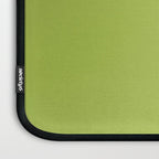  Blue seaglass on green, japandi minimalist Laptop Sleeve Gallery Image 3