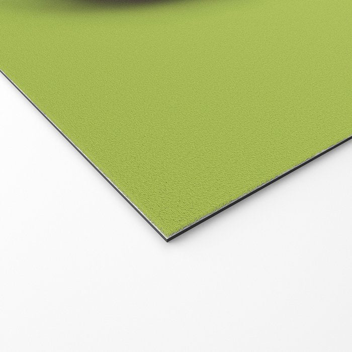  Blue seaglass on green, japandi minimalist Welcome Mat Gallery Image 2