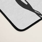 Bold Line Art Flowers Desk Mat Gallery Image 4