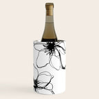 Bold Line Art Flowers Wine Chiller Gallery Image 3