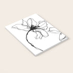 Bold Line Art Flowers Notebook Gallery Image 3