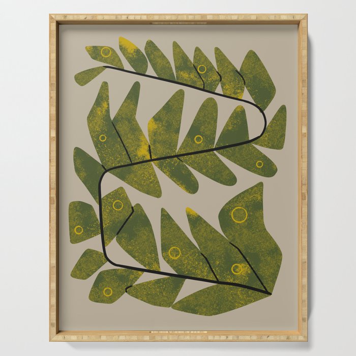 Snaky Fern Serving Tray Gallery Image 1