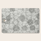 Vintage Tokyo Japan Postmark Pattern Cutting Board Gallery Image 1