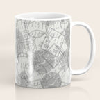 Vintage Tokyo Japan Postmark Pattern Coffee Mug Gallery Image 1