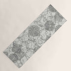 Vintage Tokyo Japan Postmark Pattern Yoga Mat Gallery Image 1