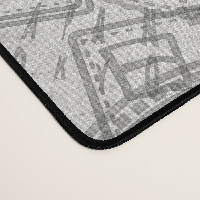 Vintage Tokyo Japan Postmark Pattern Desk Mat Gallery Image 4