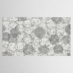 Vintage Tokyo Japan Postmark Pattern Tablecloth Gallery Image 2