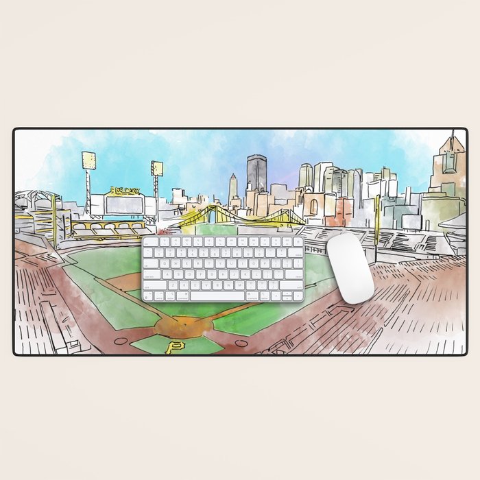 PNC Park Desk Mat Gallery Image 1