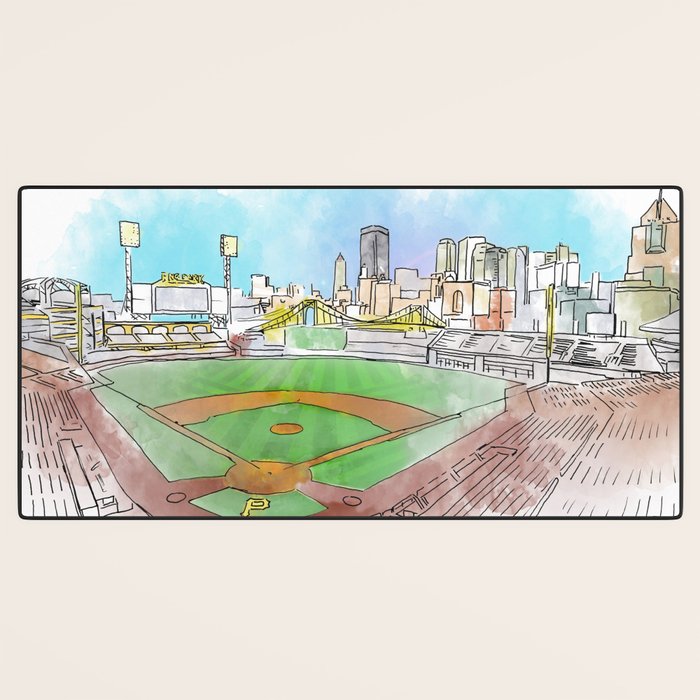 PNC Park Desk Mat Gallery Image 3