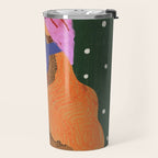Girl Wearing Turban Travel Mug Gallery Image 2