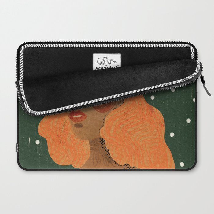 Girl Wearing Turban Laptop Sleeve Gallery Image 2