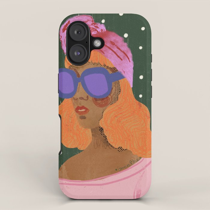 Girl Wearing Turban iPhone Case Gallery Image 1