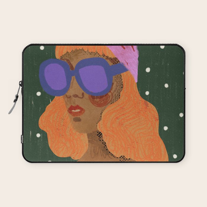 Girl Wearing Turban Laptop Sleeve Gallery Image 1