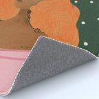 Girl Wearing Turban Rug Gallery Image 4