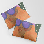 Girl Wearing Turban Pillow Sham Gallery Image 3