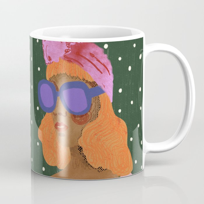 Girl Wearing Turban Coffee Mug Gallery Image 1