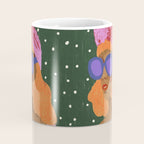 Girl Wearing Turban Coffee Mug Gallery Image 4