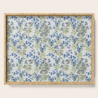 âWild Blueberryâ- Botanical Pattern (1) Serving Tray Gallery Image 1