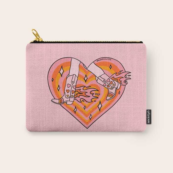 Running Cowgirl Carry All Pouch Gallery Image 1