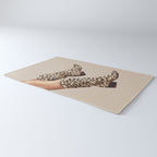 These Boots - Leopard Print V2 Beige Rug Gallery Image 3