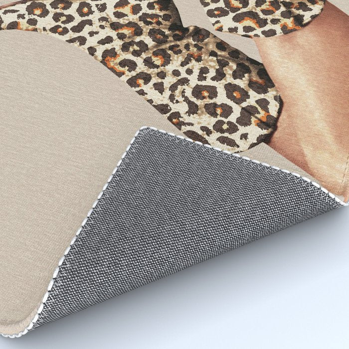 These Boots - Leopard Print V2 Beige Rug Gallery Image 4