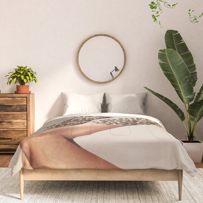 These Boots - Leopard Print V2 Beige Comforter Gallery Image 3