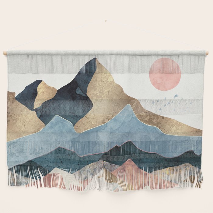 Golden Peaks Wall Hanging Gallery Image 1