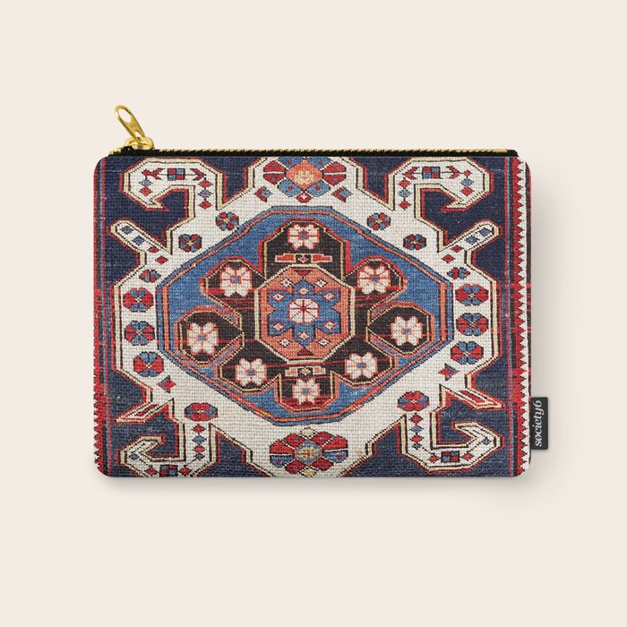 Shirvan East Caucasus Rug Print Carry All Pouch Gallery Image 1