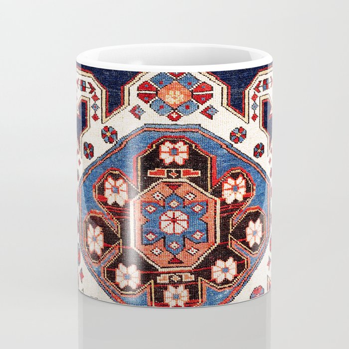 Shirvan East Caucasus Rug Print Coffee Mug Gallery Image 4