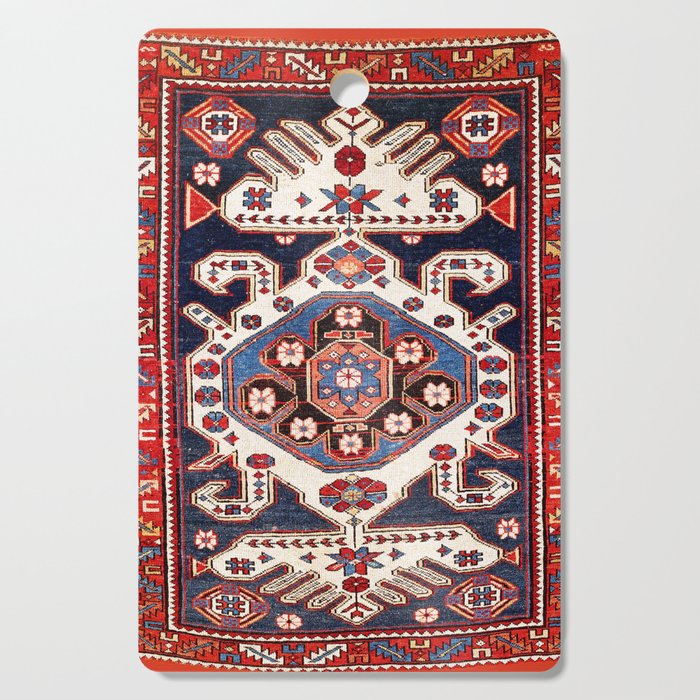 Shirvan East Caucasus Rug Print Cutting Board Gallery Image 1