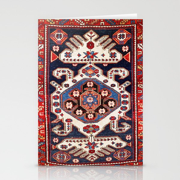 Shirvan East Caucasus Rug Print Stationery Card Gallery Image 1