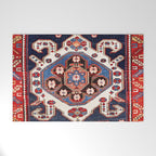 Shirvan East Caucasus Rug Print Welcome Mat Gallery Image 1
