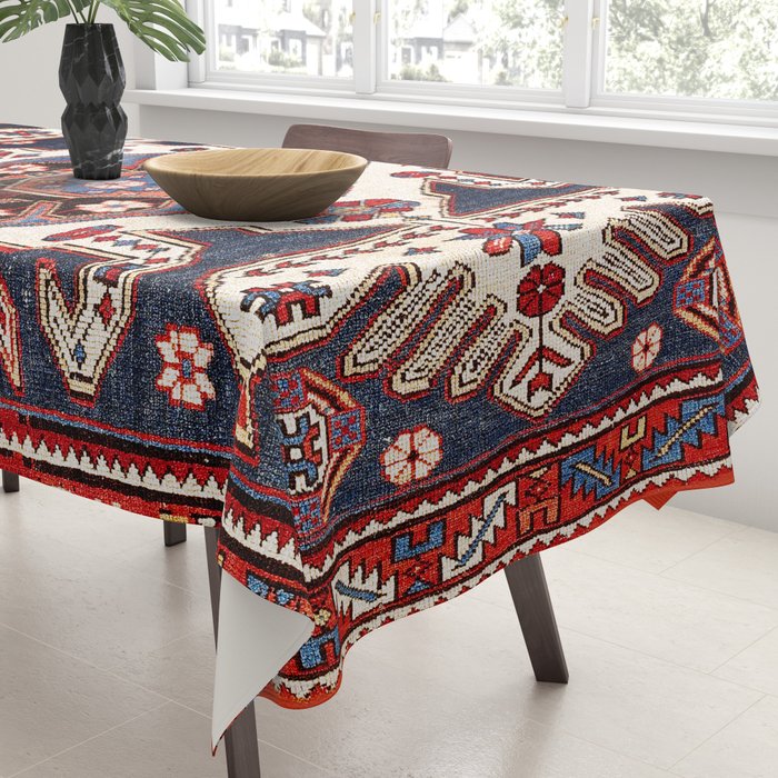 Shirvan East Caucasus Rug Print Tablecloth Gallery Image 3