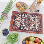 Shirvan East Caucasus Rug Print Cutting Board Gallery Image 2