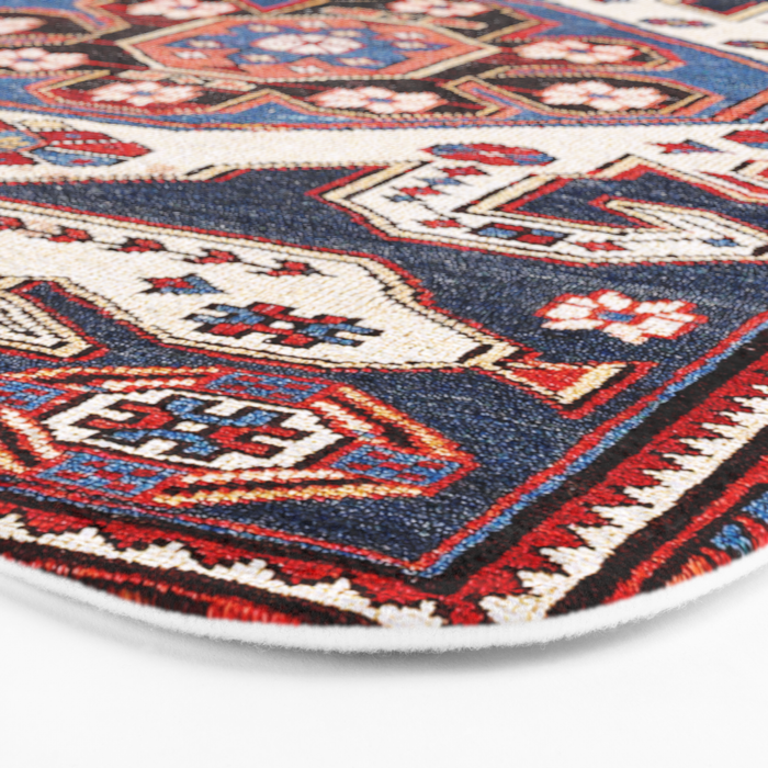 Shirvan East Caucasus Rug Print Bath Mat Gallery Image 3