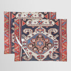 Shirvan East Caucasus Rug Print Placemat Gallery Image 1