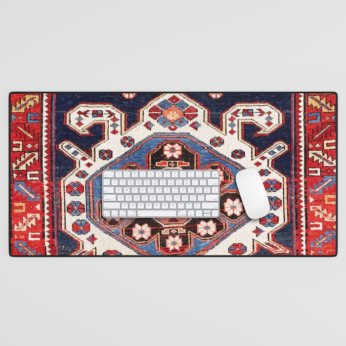 Shirvan East Caucasus Rug Print Desk Mat Gallery Image 1