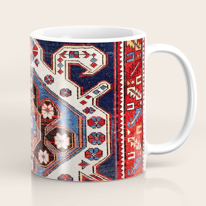 Shirvan East Caucasus Rug Print Coffee Mug Gallery Image 1