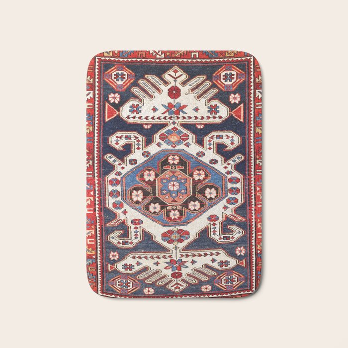 Shirvan East Caucasus Rug Print Bath Mat Gallery Image 1