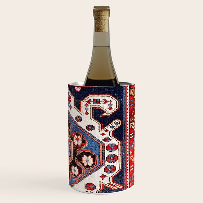 Shirvan East Caucasus Rug Print Wine Chiller Gallery Image 3
