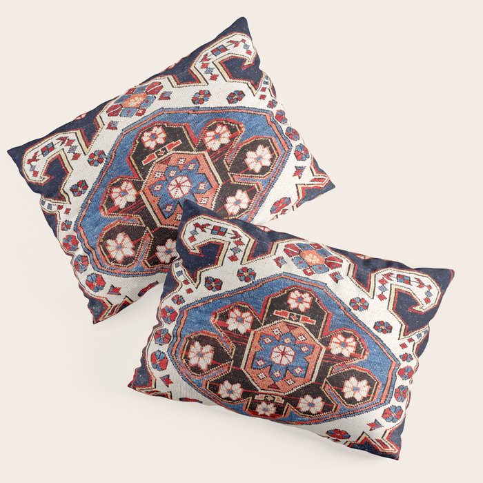 Shirvan East Caucasus Rug Print Pillow Sham Gallery Image 3