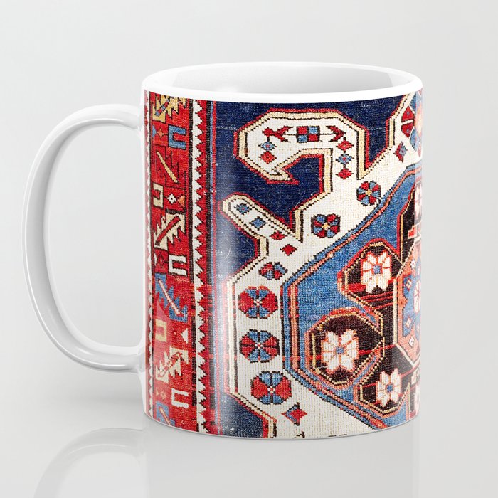 Shirvan East Caucasus Rug Print Coffee Mug Gallery Image 3