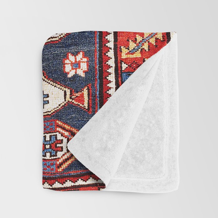 Shirvan East Caucasus Rug Print Throw Blanket Gallery Image 3