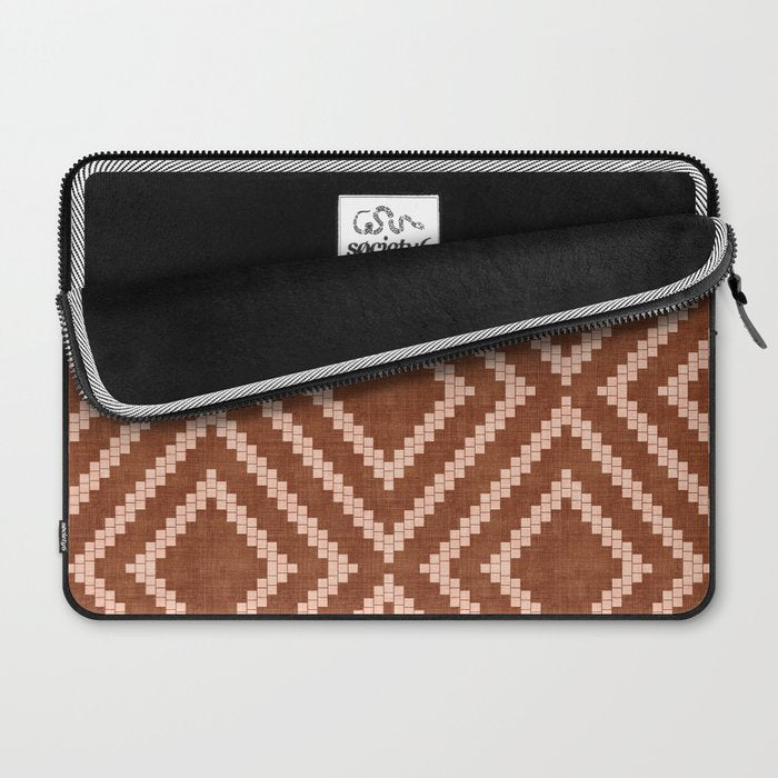 Loom in Rust Laptop Sleeve Gallery Image 2