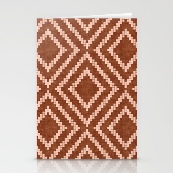 Loom in Rust Stationery Card Gallery Image 1